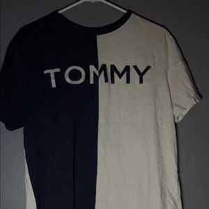 Tommy T-Shirt half/half